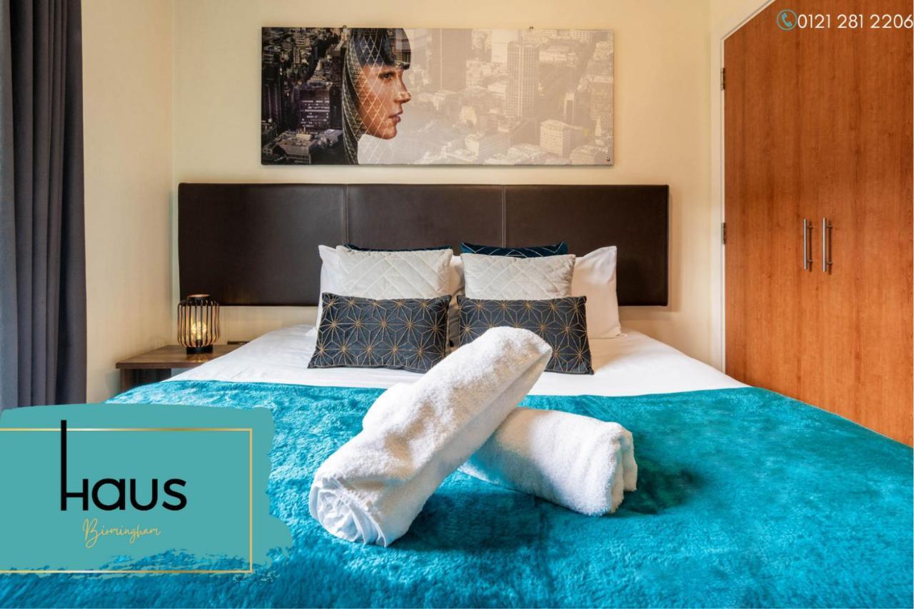 Haus City Centre Apartment - Arcadian -Balcony - Secure Parking - Wifi-Smart Tv - China Town -Top Rated Birmingham Buitenkant foto